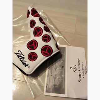 Scotty Cameron HeadCoverTour Only White & Red Dancing Circle