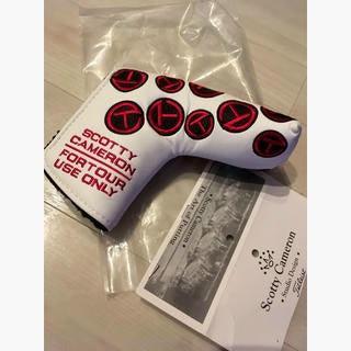 Scotty Cameron HeadCoverTour Only White & Red Dancing Circle