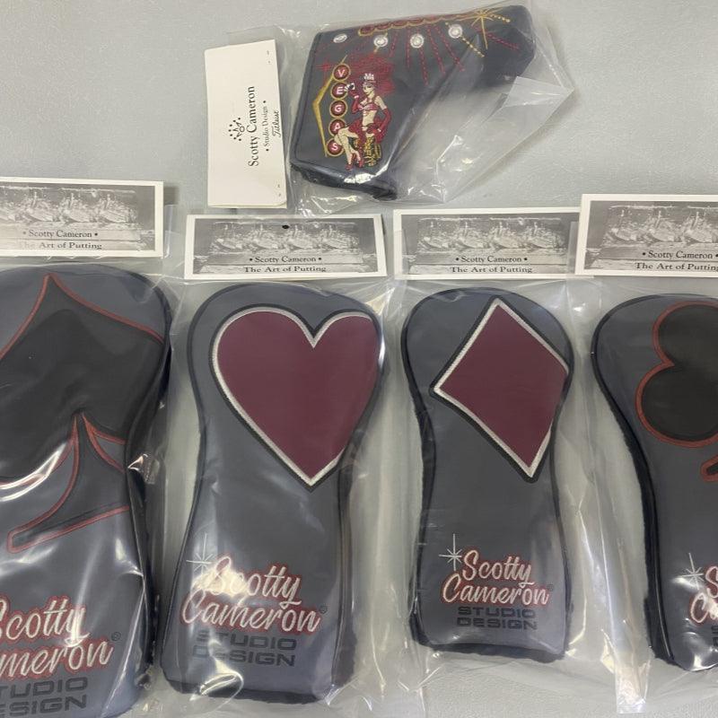 Scotty Cameron 2020 Las Vegas Wood Headcover Set of 5