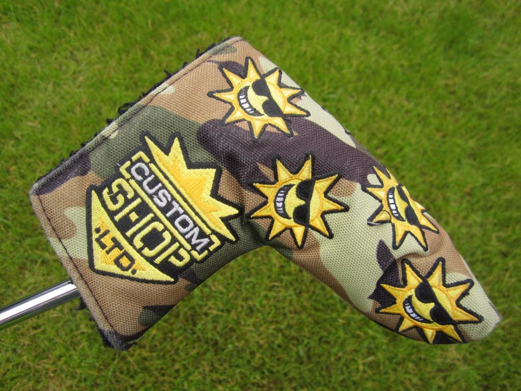 Scotty Cameron Limited Edition Camo Sunshine Custom Shop Blade Headcover