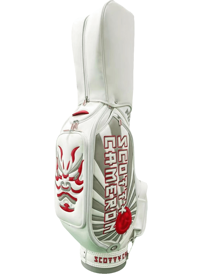 Scotty Cameron Kabuki Mask Staff Bag Japan Rising Sun Flag Ct Stand