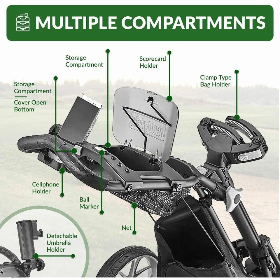 CaddyTek Golf Model 4.0 Push Cart